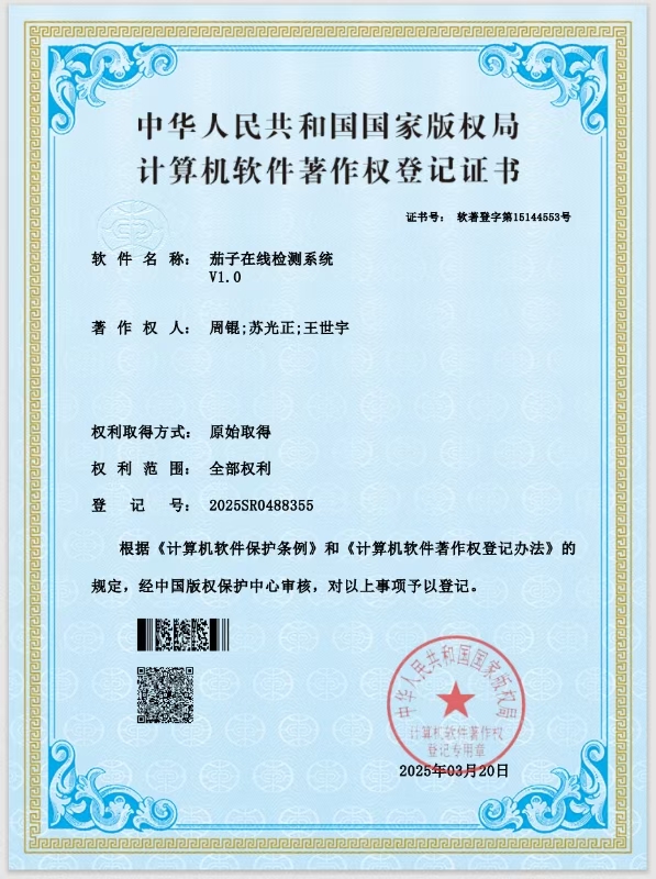 茄子在线检测系统